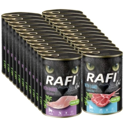RAFI Gatto Adulto Sterilizzato Mix di Aromi 24x400g