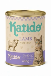 Katido Cibo umido per gatti con agnello 400 g