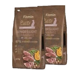 Fitmin Purezza Senior Grainfree Agnello leggero 2x12kg