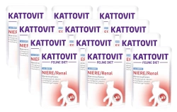 Kattovit Niere/Renal anatra 12x85g bustina