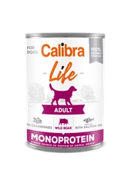 CALIBRA Dog Life Adult Cinghiale con Mirtilli Rossi 400g