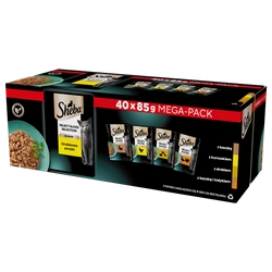 SHEBA Selection Select Slices Sapori di pollame bustine  40x85g