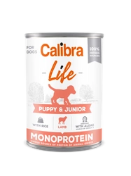 CALIBRA Dog Life Puppy & Junior Agnello con Riso 400g