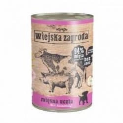 Wiejska Zagroda Per i cuccioli Polpette di carne 400g