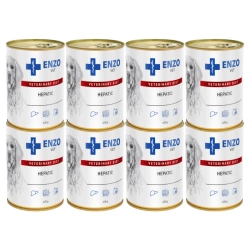 ENZO VET Hepatic per le malattie del fegato per cani 8x400g