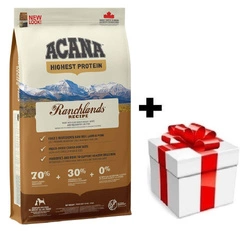 Acana Regionals Ranchlands Dog 11,4kg + sorpresa per il cane GRATIS