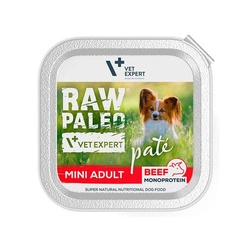 Vetexpert RAW PALEO PATE MINI adult beef 150g - vaschetta di manzo