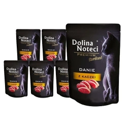 Dolina Noteci Premium Duck Dish per gatti sterilizzati 10x85g