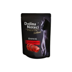 Dolina Noteci Premium per gatti sterilizzati con manzo 85g