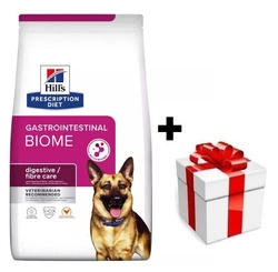 HILL'S PD Prescription Diet Canine Gastrointestinal Biome 10kg + HILLS Cibo ipoallergenico per cani 220g GRATIS