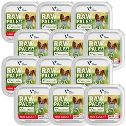 Vetexpert RAW PALEO PATE MINI adult beef 12x150g - vaschetta di manzo