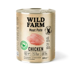 WILD FARM Pate Chicken 800g cibo per cani senza glutine
