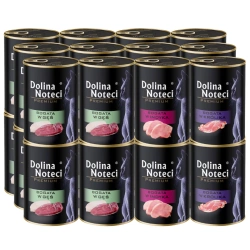 Dolina Noteci Premium per gatti gusti misti 24x400g