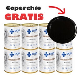 ENZO VET Intestinal Diet Dieta gastrointestinale con agnello per cani 8x400g