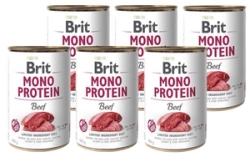 Brit Mono Protein Manzo 6x400g