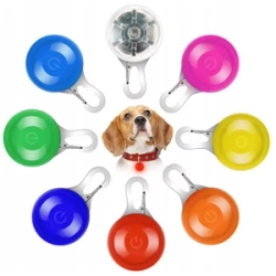 Luce a sospensione a led per collare/guinzaglio del cane