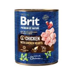 Brit Premium By Nature Pollo con cuori di pollo 800g