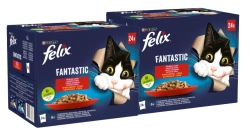 Felix Fantastic Country Flavours in Jelly 48x85g