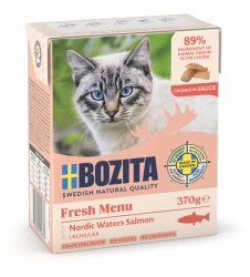 BOZITA Salmone in salsa per gatti 370g