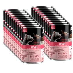 PetRepublic pezzi in salsa al salmone 20x400g per cani