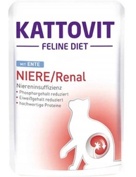 Kattovit Niere/Renal anatra 85g bustina
