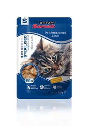 Super Benek Bustina sterilizzata per gatti con pollame 100g