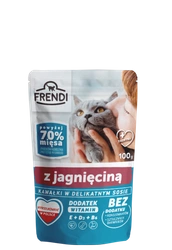 Frendi Pezzi in salsa delicata con agnello 100g