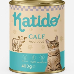 Katido Cibo umido per gatti Vitello 400g