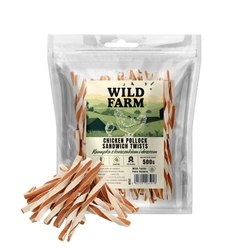 WILD FARM sandwich con pollo e merluzzo 500 g snack per cani