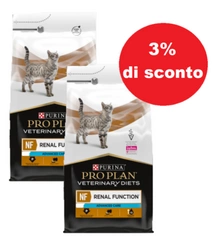 PRO PLAN Veterinary Diets NF AC Renal Function AdvCare Cibo secco per gatti 2x5 kg - 3% di sconto in un set