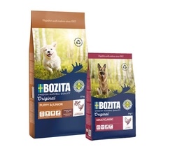 BOZITA Dog Puppy&Junior 12kg + BOZITA Original Adult Classic 3kg GRATIS