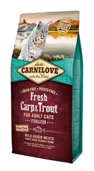 Carnilove Cat Fresh Carp&amp;Trout Sterilised For Adult 6 kg