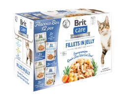 BRIT CARE Filetti di pesce in gelatina mix 12x85g