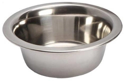 Ciotola in metallo liscio da 4,7 litri, diametro 28 cm.