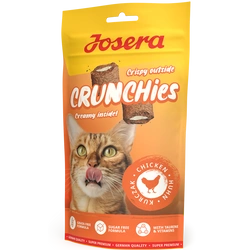 JOSERA Crunchies - Chicken (gustoso snack per gatti) 60g