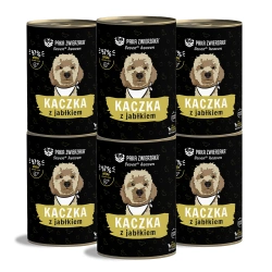 Paka Zwierzaka - Seventh heaven - Anatra e mela (duck & apple) 6x400g