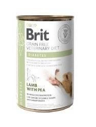 Brit Grain Free Veterinary Diet Dog Diabetes Con agnello e piselli 400g
