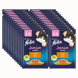 Felix Junior Chicken Jelly 26x85g