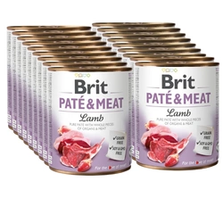 Brit Paté e carne di agnello 18x800g