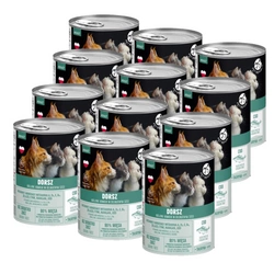 PetRepublic pezzi in salsa con merluzzo 12x400g per gatti