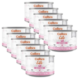 CALIBRA Cat Life Gattino Pollo 12x200g