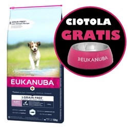 EUKANUBA Puppy&Junior Small/Medium Grain Free 12kg