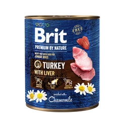Brit Premium by Nature Tacchino con fegato 800 g