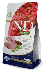 Farmina N&D Quinoa Feline Weight Management Lamb 1,5 kg