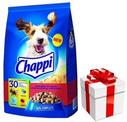 CHAPPI 9kg - cibo secco per cani con carne di manzo, pollame e verdure + Sorpresa GRATUITA per il cane!