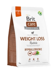 BRIT CARE Dog Hypoallergenic  Weight Loss Rabbit 3 kg