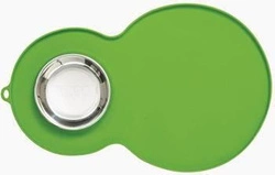 CATIT Tappetino in silicone Peanut Verde
