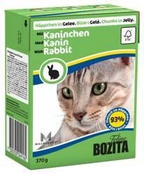 BOZITA Coniglio di gatto in gelatina 370g