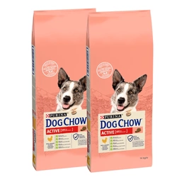Purina Dog Chow Adulto attivo con pollo 14kg x2