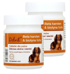 Dolfos Dolvit Beta Carotene & Biotina Forte Mini 2x90 Compresse - di sconto in un set